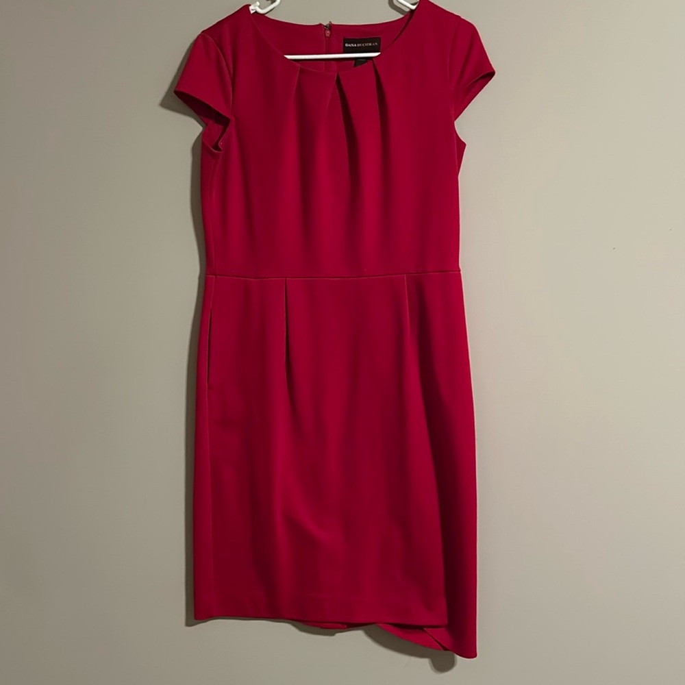 Dana Buchman Red Dress - Size 6